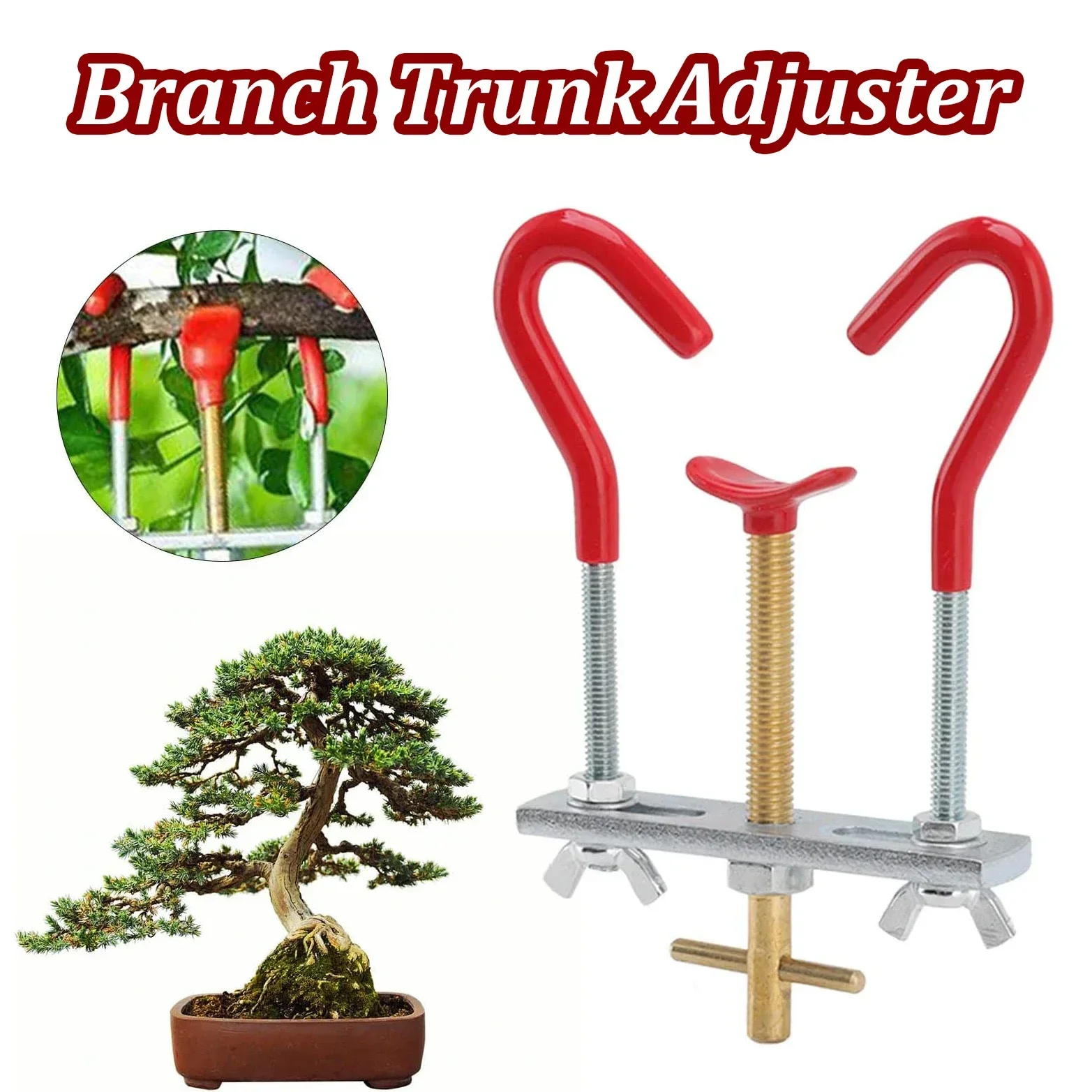 Plant Parent Tools - ブランチベンダーツールキット、盆栽DIY成形、木の幹アジャスター、植物の形、鋼のモジュレーター、修理曲げ装置、ガーデニング
