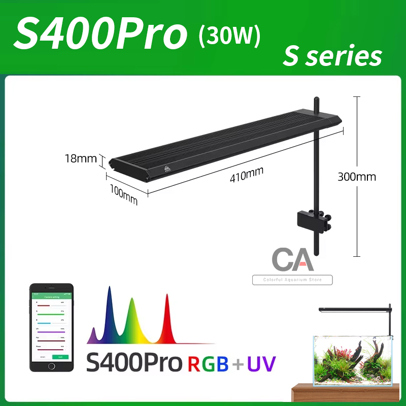 WEEK AQUA Sシリーズ RGB+UV フルスペクトル - Plant Parent App のレビューと価格