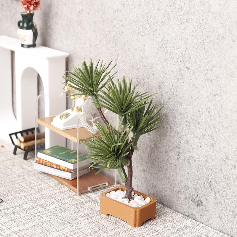 1 個 1/12 ドールハウスシミュレーション松の木緑植物盆 - Plant Parenting のレビューと価格