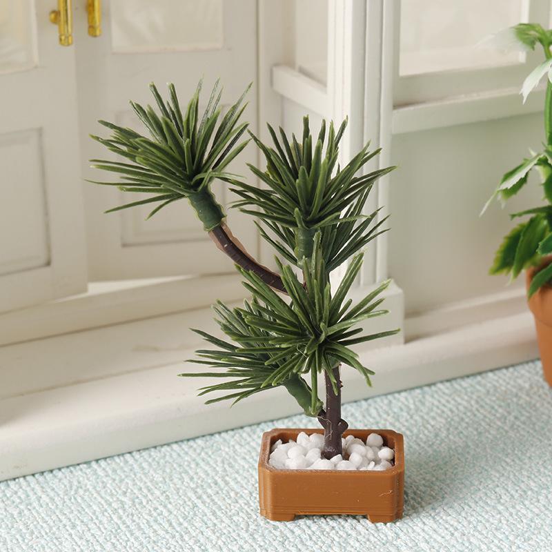 1 個 1/12 ドールハウスシミュレーション松の木緑植物盆 - Plant Parenting のレビューと価格